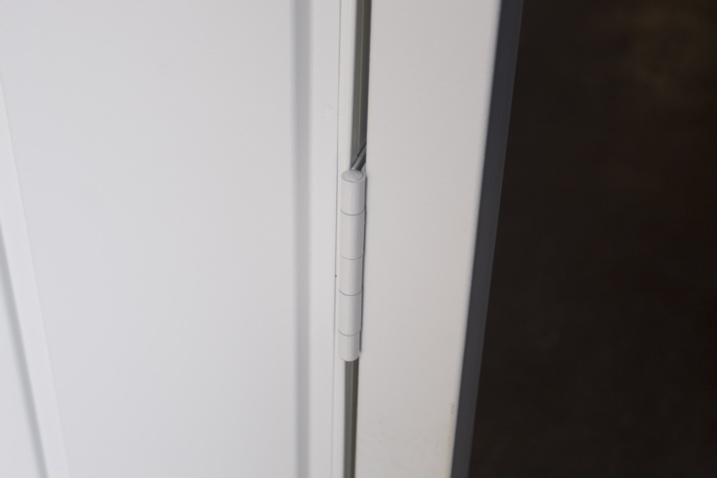 Hinged Garage Door White