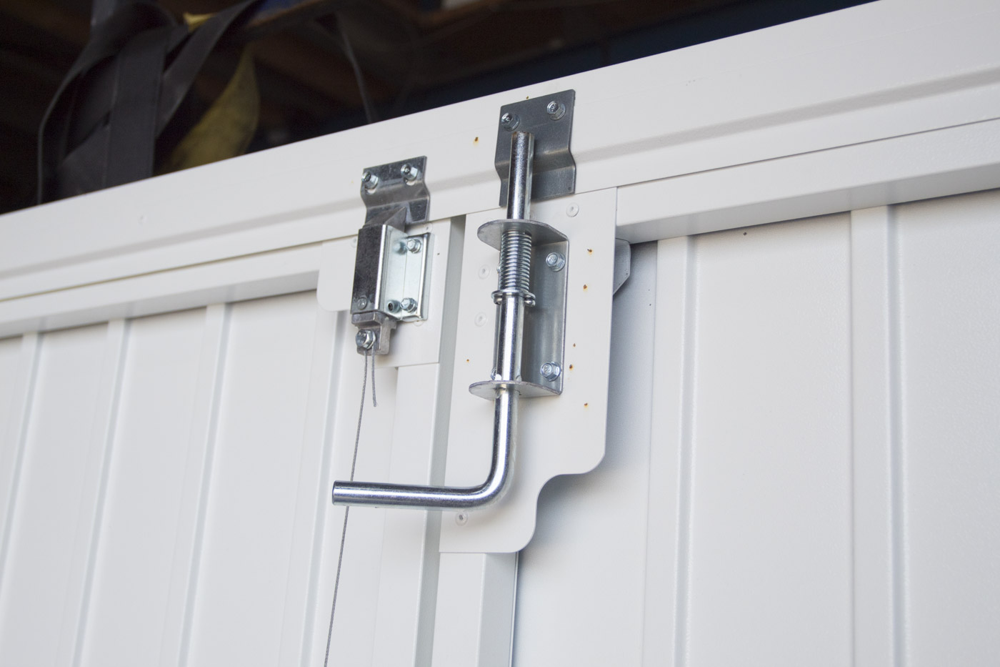 Hinged Garage Door White